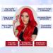 Fancy Long Red Wavy Wig for Women | Natural-Looking Heat-Resistant Synthetic Curly Hair for Parties - Buy Online on GoSupps.com