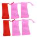 CANIGHT 6pcs Soap Soap Exfoliating Soap Scrubbing Net Mit Washing Pe