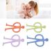 4 Unique Shape Kids Teether Toys | Easy to Hold Baby Teething Gift for Toddlers | International Shipping - Buy Online on GoSupps.com