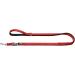 HUNTER NEOPRENE Adjustable Dog Leash - 2.5 x 300 cm - Red/Black | Durable Comfortable & Stylish for All Breeds - International Shipping Available - Buy Online on GoSupps.com