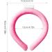 Neck Cooling Ring - Multipurpose Neck Cooling Wrap | Neck Cooling Tube For Summer | Neck Cooler Tube With Portable Design | Lightweight Neck Cooling Tube For Outdoor | Reusable Neck Cooler Pink - Buy Online on GoSupps.com