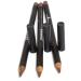 3 Pcs x Italia 1026 TAUPE Ultra Fine Eye liner Pencil Lip Eyeliner Set + Free Earring