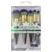 MODA Travel Size Mythical Sweet Siren 6pc Makeup Brush Set - Powder Highlight Eye Shader & Pouch | Perfect for Travel & Gifts - Buy Online on GoSupps.com