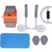 Abdomen Roller Exercise Wheel 5 Layers Automatic Rebound Metal Abdomen Roller Build Muscle Home (Orange) - Buy Online on GoSupps.com
