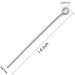 300 Pcs 1.6 304 Stainless Steel Open Eye Headpins for Jewelry Making - Silver Finish - Buy Online on GoSupps.com