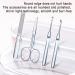 UHCPVHQQQ Portable Stainless Steel Nail Scissors Set 6 Pieces Household Sharp Beauty Manicure Tools trim - Buy Online on GoSupps.com