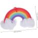 Beavorty 4 Pcs Rainbow Bath Exfoliating Loofah Sponge - Reusable Shower Accessories for Women - Buy Online on GoSupps.com