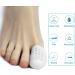 FirMate Big Toe Protectors - 10PCS Gel Toe Caps for Blisters, Corns, Hammer Toes - Silicone Toe Sleeves for Pain Relief (White) - Buy Online on GoSupps.com