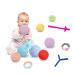 4-Piece Sensory Chewing Chains | Food-Safe Silicone Oral Engine & Chewing Rings for Kids | Portable Relief for Biting Needs - Buy Online on GoSupps.com