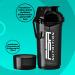 FSA Nutrition Protein Shaker 600ml + 150ml - Leak-Proof BPA-Free Sieve & Scale for Creamy Shakes - Ideal for On-the-Go Fitness - Buy Online on GoSupps.com