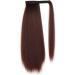30 Inches Afro Kinky Straight Wrap Around Ponytail Long Afro Yaki Straight Ponytail Extensions for Women Girls Pony Tails Hair Pieces Dark Auburn Brown 30 inch magic ponytail 33# - Buy Online on GoSupps.com