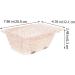 ERINGOGO Bol de M lange pour Teinture Cheveux Plastique Rose Outil DIY Pratique pour Coloration et Masque Facial Support Solide pour Salon et Usage Personnel - Buy Online on GoSupps.com