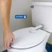 Baby Proof Toilet Seat Lock - Easy 3M Adhesive Installation | Child Safety Lock for Most Toilets - White (1 Pack) - Buy Online on GoSupps.com