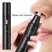tinysiry Electric Nose Trimmer Quick Shave 360 Degree Rotation Handheld Nose and Ear Trimmer Painless Nose Hair Trimmer Battery Powered Nose Hair Cutter Black - Buy Online on GoSupps.com