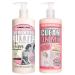 Soap Glory Soap and Glory The Righteous Body Butter Lotion together with Clean on Me creamy purifying shower gel 500 milliliters hand pumps