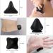 Rymall Trigger Point Presser Massage Device Set - 3 Pieces for Muscle Pain Relief Painless Self-Massage with Suction Cup & Bag (Dark Black) - Buy Online on GoSupps.com