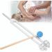 68.05 Hz Aluminum Alloy Tuning Fork for Massage Therapy | Stress Relief & Physiotherapy Device with Wooden Hammer - Buy Online on GoSupps.com