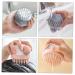 FOMIYES 2pcs Scalp Massage Brush and Body Scrubber Set - Silicone Hair Washing & Head Massage Brush - 8.5x8.5cm - Assorted Colors - Buy Online on GoSupps.com