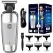 Professional Aluminum Alloy Electric Hair Clipper - Rechargeable Body Hair Trimmer for Barbers | International Shipping Available - Buy Online on GoSupps.com