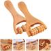 Ciieeo 2pcs Wooden Massage Roller - Bead Massage Tool for Foot & Leg Relief - International Shipping Available - Buy Online on GoSupps.com