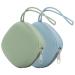 Silicone pacifier box 2 Pack BPA-free silicone pacifier storage storage for 3 pacifier portable pacifier bag box blue and green blue and green 3