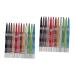FOMIYES 24 Pcs Colorful Eyeliner Colored Eyeliners Women Cosmetic Pen Metal No Smudge Miss Make up Kit 1 count (Pack of 1) As Shownx2pcs