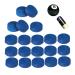 KECHIO Pool Billiard Cue Tips -13mm Pool Cue Tip/Snooker Cue Tip Blue.