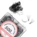 500 Fans Premade Fans Eyelash Extensions 9D/10D/12D C/D Curl 0.05mm Thickness Soft Handmade Volume Natural Lash Extension Eyelash Fan (10D-0.05-D-9mm-500) 9mm 10D-0.05-D