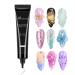 Duroecsain 3D Nail Gel Art 15ml Rhinestone Glue Gel for Nail Sculpting Transparent UV/LED for Nail Sculpture Styling at Home