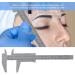 150MM Plastic Eyebrow Tattoo Micrometer Measuring Tool for Permanent Makeup - Precision Measurement Tool - Buy Online on GoSupps.com