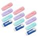 Angoily Angoily 12 Push The Eraser Travel Eraser Push Pull Eraser Retractable Pencil Erasers Pengum Drawing Pencil Eraser Sliding Retractable Erasers For School Portable ABS