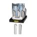 Clipper Reusable Lighter Classic Metal Refillable Lighters Silver Collection Display of 12 Units (Gift Box Included) Multi-Purpose Lighter Premium Quality Unique Packing Tool Everyday Use