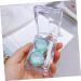 Buy Per Compris 2-Pack Mini Contact Lens Case with Mirror - Perfect for Colored Lenses & Travel - Invisible Lens Holder & Box Included - Buy Online on GoSupps.com
