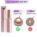 Facial Hair Remover Replacement Heads for Gen 1 Finishing Touch Flawless Tool, 18K Gold-Plated Rose Gold, 4 Count by BECHY - Buy Online on GoSupps.com