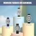 Hearkent Atomic Digital Talking Watch - German Speaking Big Numbers Radio Controlled | Ideal for Seniors & Visually Impaired - Green - Buy Online on GoSupps.com