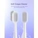 FOSOO Electric Toothbrush Replacement Big Clean Brush Heads | Compatible with ACE/APEX/NOV Electric Toothbrush | Pack of 3 - Buy Online on GoSupps.com