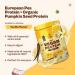 O Gin Nu#Tion 100% Natural Vegan Protein Powder - 25g Plant-Based Protein Gluten-Free Dairy-Free No Added Sugar Easy to Digest Vanilla Flavor 7 Servings Non-GMO Jain 274g - International Shipping Available - Buy Online on GoSupps.com
