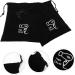 Baluue 10 Pcs Storage Bag Styling Tool Organizer Hairdryer Bonnet Hotel Hair Dryer Bag Flocking Cloth Black 26x23cmx5pcs Blackx5pcs - Buy Online on GoSupps.com
