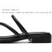 Buy Women's Comfortable Sandals | Strappy Low Chunky Heel Slip-On | Summer Casual Beach Shoes for Bunion & Arch Support - 5 Pink - Buy Online on GoSupps.com