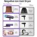 Travel Hair Dryer for Women - Powerful Ionic Blow Dryer Lightweight & Portable with 3 Temp Settings Folding Handle & Storage Bag - Fast Drying in Purple - Buy Online on GoSupps.com
