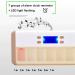 Elderly Pill Box 7 Compartment Intelligent Sealed Alarm Pill Box Portable Electronic Pill Timer-Reminder-Dispenser with Digital Screen Pill Box for Vitamins Brown - Buy Online on GoSupps.com