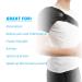 Solmyr Shoulder Brace - Injury Recovery Compression Sleeve for Torn Rotator Cuff Dislocation & Pain Relief - Fits Left Arm Small/Medium - Men & Women - Buy Online on GoSupps.com