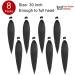 Xtrend 8 Packs 30 Inch Long Pre Stretched Braiding Hair EZ Braiding Hair Extensions for Box Braids Hot Water Setting Soft Yaki Texture Kanekalon Crochet Hair Extensions for Braiding 30 Inch (Pack of 8) 1B# - Buy Online on GoSupps.com