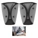 kuryt Seat Belt Adjuster for Kids 2PCS Seat Belt Pads for Kids Safety and Comfort Seat Belt Covers for Kids Triangle Positioners Fit Baby Toddlers Absorb Shocks High Elastic Sponge-Grey