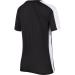 Nike Unisex Kids' Y NK Df Acd23 Short-Sleeve Soccer Top - Black/White/White | Best International Shipping - Buy Online on GoSupps.com
