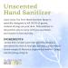 Aura Cacia Unscented Hand Sanitizer Spray | Alcohol Antiseptic | 60ml (2 fl. oz.) | Pack of 1 - Buy Online on GoSupps.com