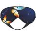 Cute Butterfly Print Soft Eye Mask - Sleep Mask for Women & Men | Travel Sleep Aid - Buy Online on GoSupps.com