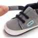MASOCIO Baby Boy First Walking Shoes | Soft Sole Anti-Slip Prewalker 6-12 Months | Gray 1 - Buy Online on GoSupps.com