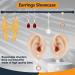 2 Pcs Silicone Ear Model Fake Ear Models Left and Right Soft Flexible Model Fake Ear Piercing Practice Realistic Silicone Ear Mold for Study Practice Teaching Tool Jewelry Display - Buy Online on GoSupps.com