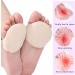 Shop Foot Pads for Ball of Feet - 2 Pairs Metatarsal Cushions for Men & Women | Soft Reusable Pain Relief - One Size (HPK56-ZT-001 - Buy Online on GoSupps.com